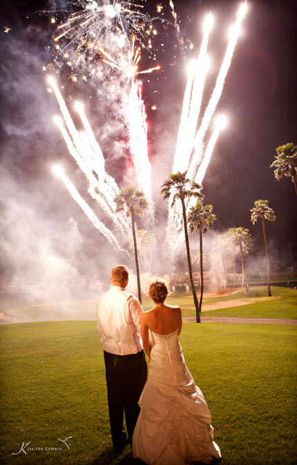 fireworks az wedding fireworks